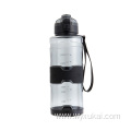 Custom transparent leak-proof sports gym water bottle